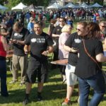 Volunteers Check People In At The Twin Cities Burger Battle 2016
