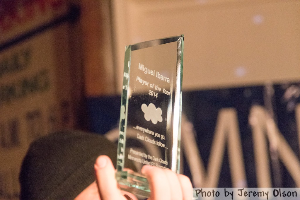 An award from our 2014 event. (Photo: Jeremy Olson)