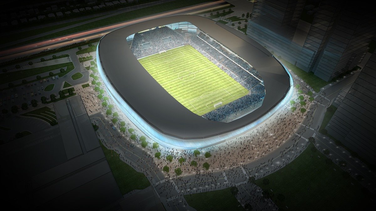 MNUFC Stadium Render