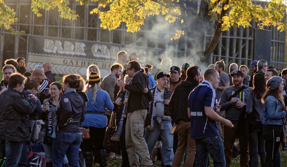 The Dark Clouds Tailgate In Late 2016 (Photo: Jeremy Olson)