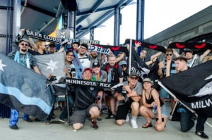 Loons supporters in KC (Photo: Daniel Mick)