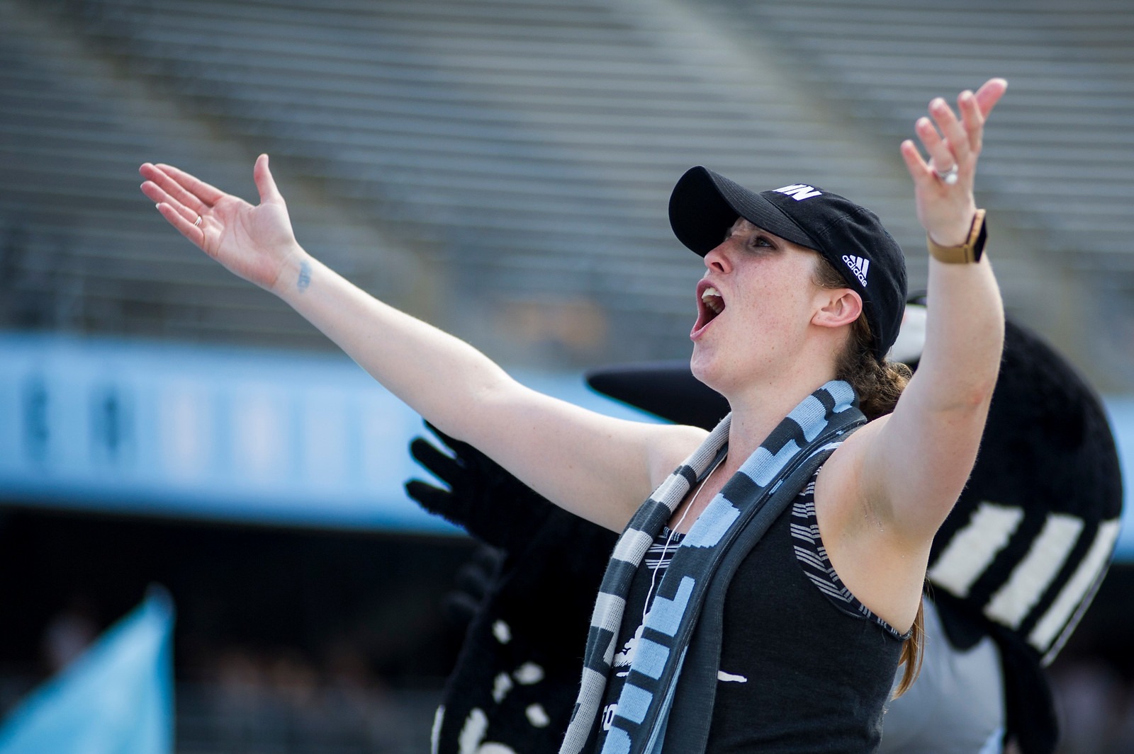 Capo Sam Yelling A Chant (Photo: Daniel Mick)