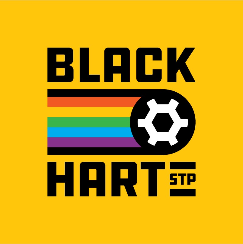 The logo for the Black Hart of Saint Paul.